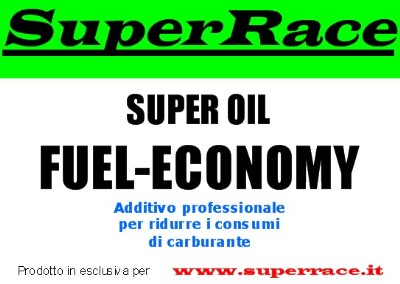          Super Additivo per
 il RISPARMIO di CARBURANTE 
            FINO AL 10%